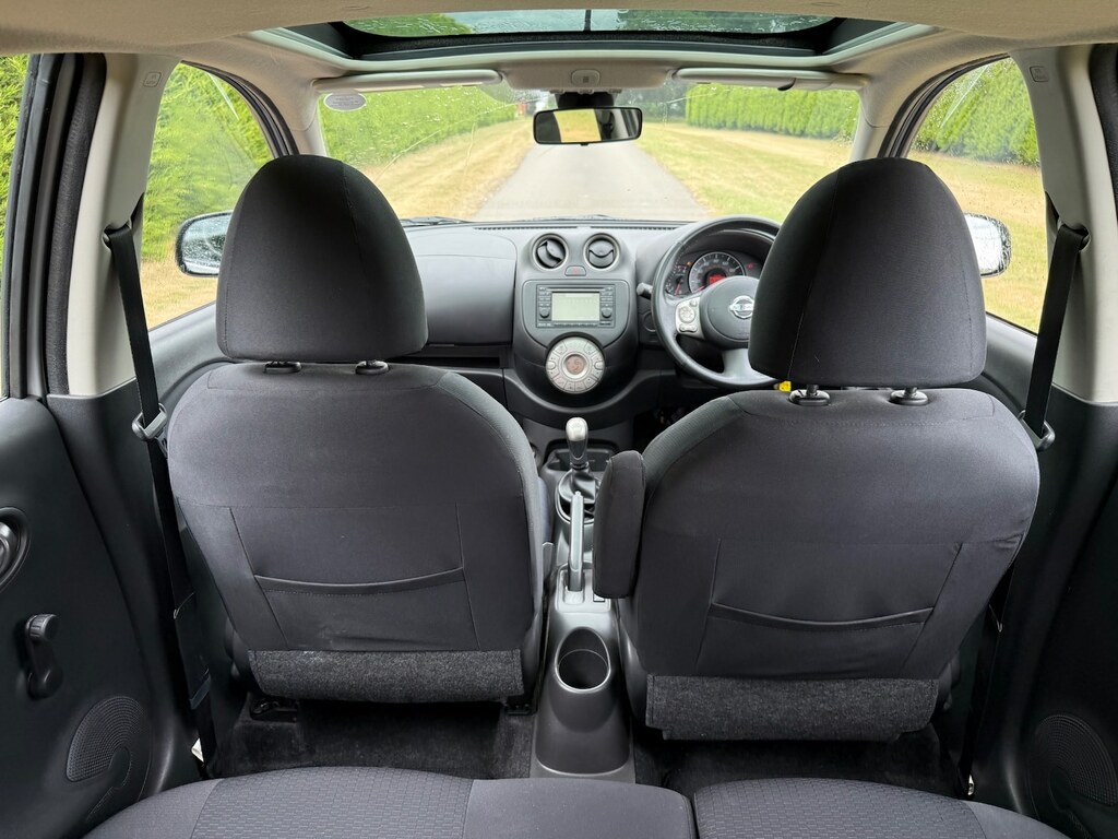 Nissan Micra 1.2 12V Acenta Euro 5 White #12