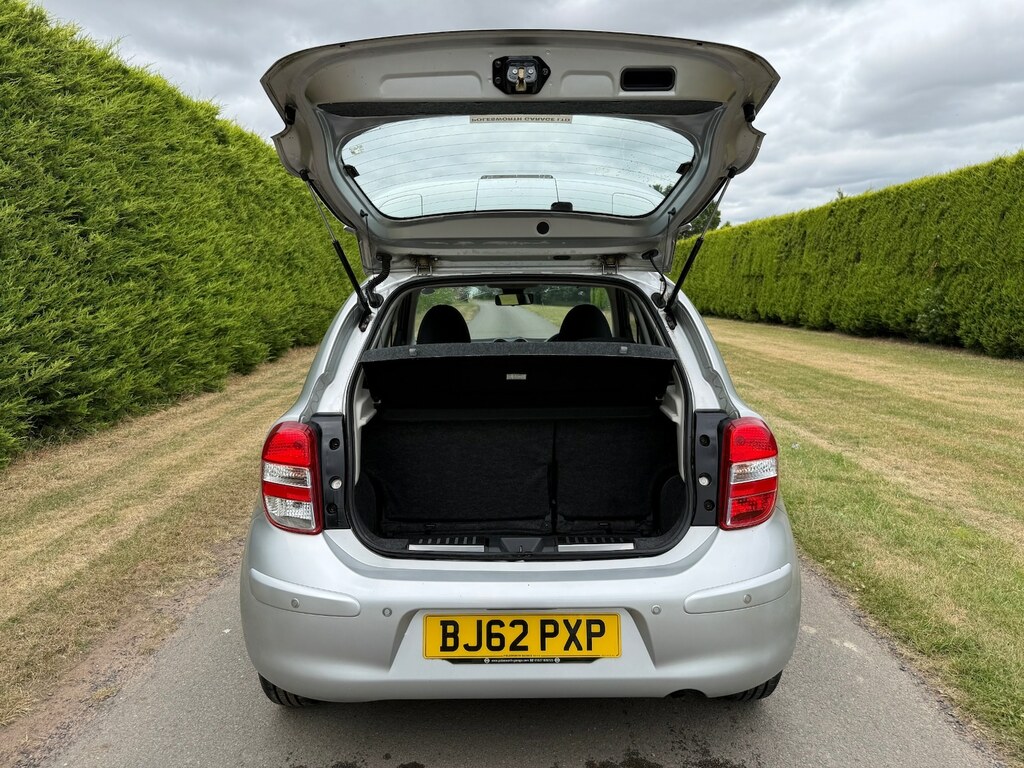 Nissan Micra 1.2 12V Acenta Euro 5 White #8