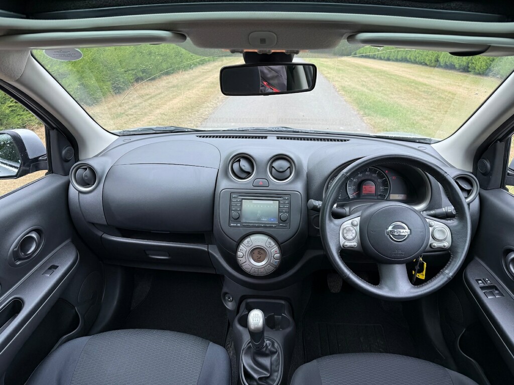 Nissan Micra 1.2 12V Acenta Euro 5 White #10