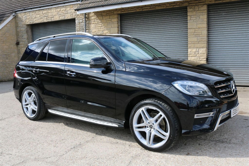 Mercedes-Benz M Class 3.0 V6 Bluetec Amg Line G-tronic 4Wd Euro 6 Ss Black #2