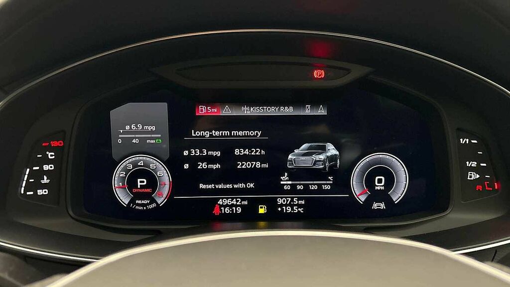 Audi A6 Saloon 40 Tdi Quattro Black Edition S Tronic Cs Silver #9