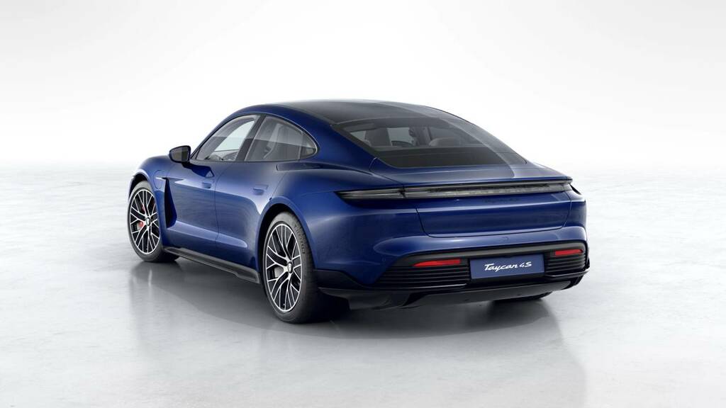 Porsche Taycan 4S My22 Blue #3