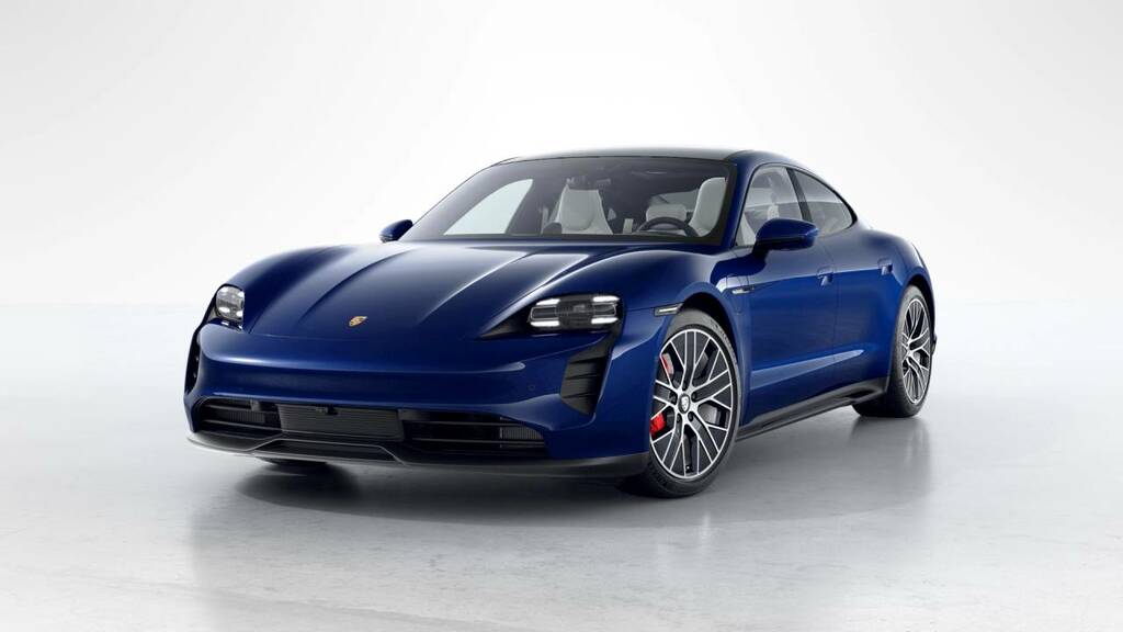 Porsche Taycan 4S My22 Blue