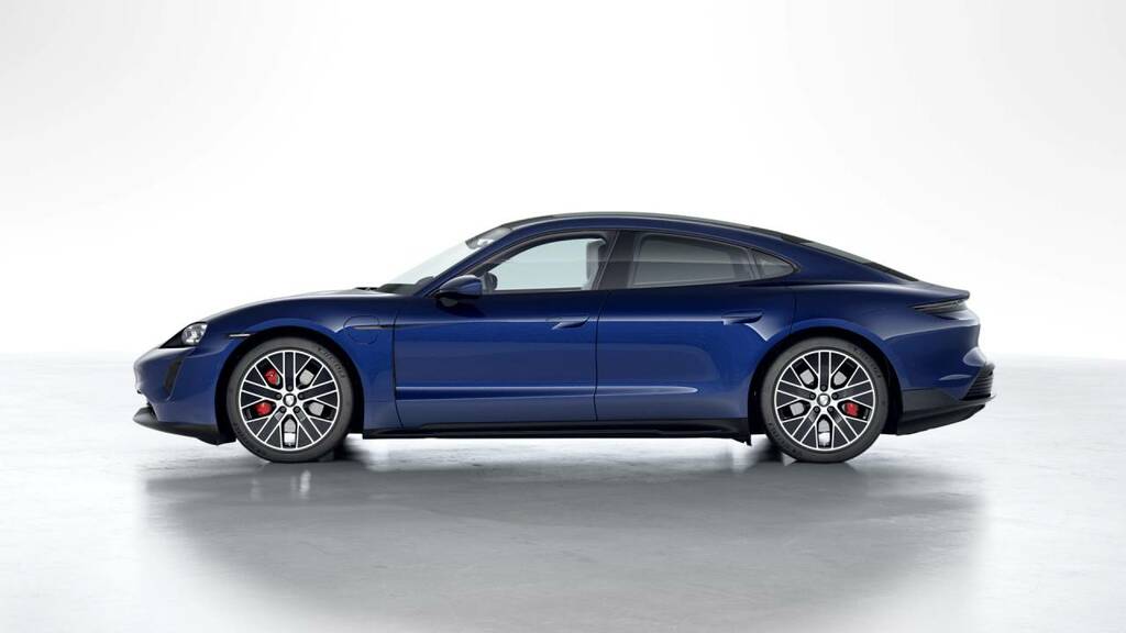 Porsche Taycan 4S My22 Blue #2