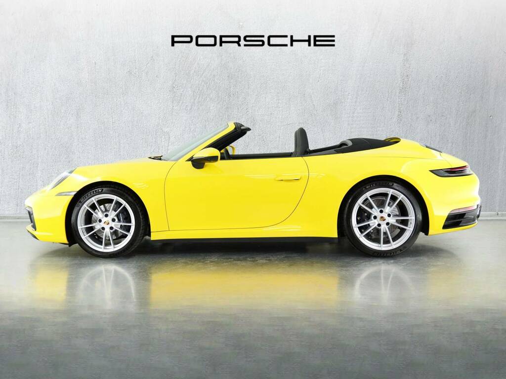 Porsche 911 Carrera 4 Cabriolet My24 Yellow #2