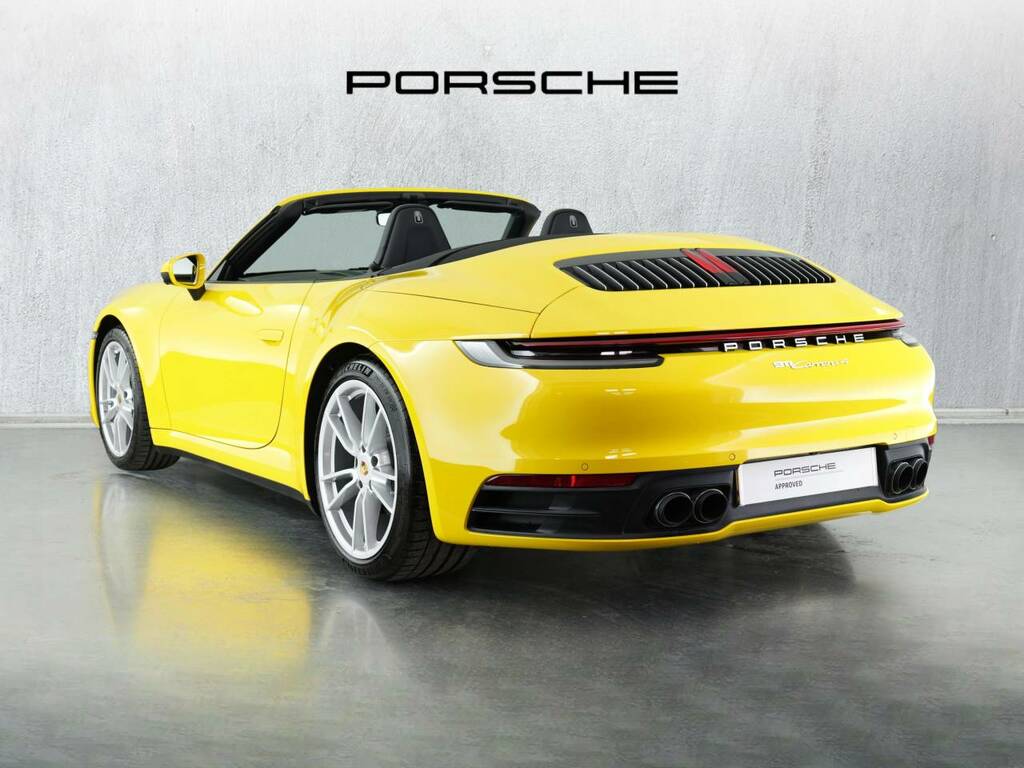 Porsche 911 Carrera 4 Cabriolet My24 Yellow #3