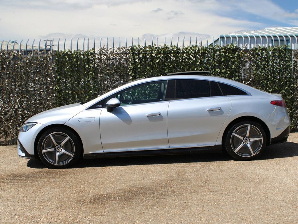 Mercedes-Benz EQE Saloon Silver #4