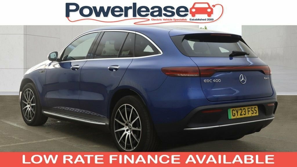 Mercedes-Benz EQC Suv Blue