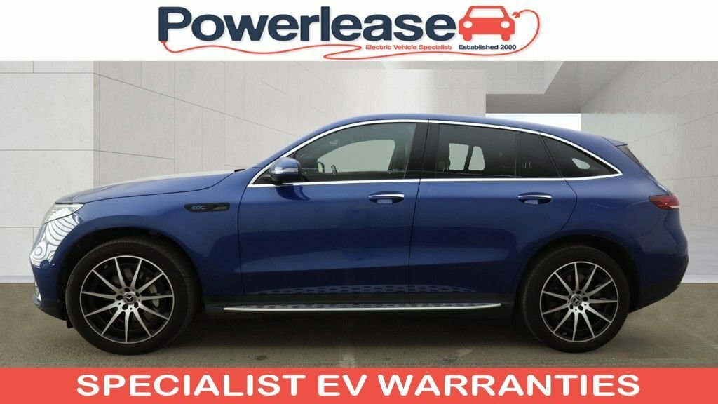 Mercedes-Benz EQC Suv Blue #2