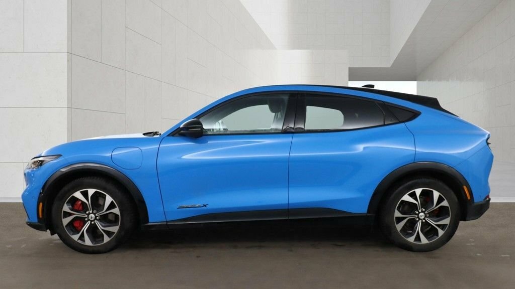Ford Mustang Mach-E Suv Blue #4