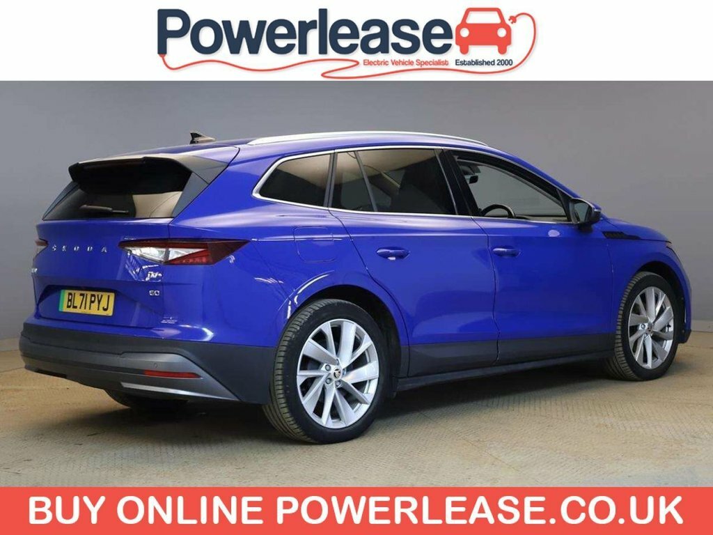 Skoda ENYAQ Suv Blue #2