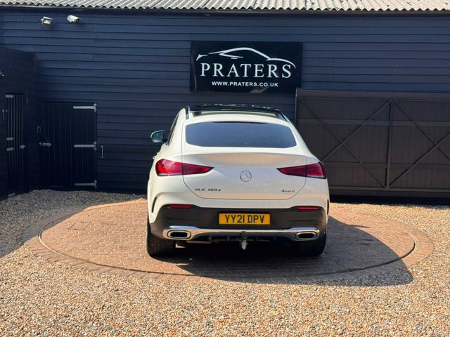 Mercedes-Benz GLE Class Gle400d Amg Line Premium White #3