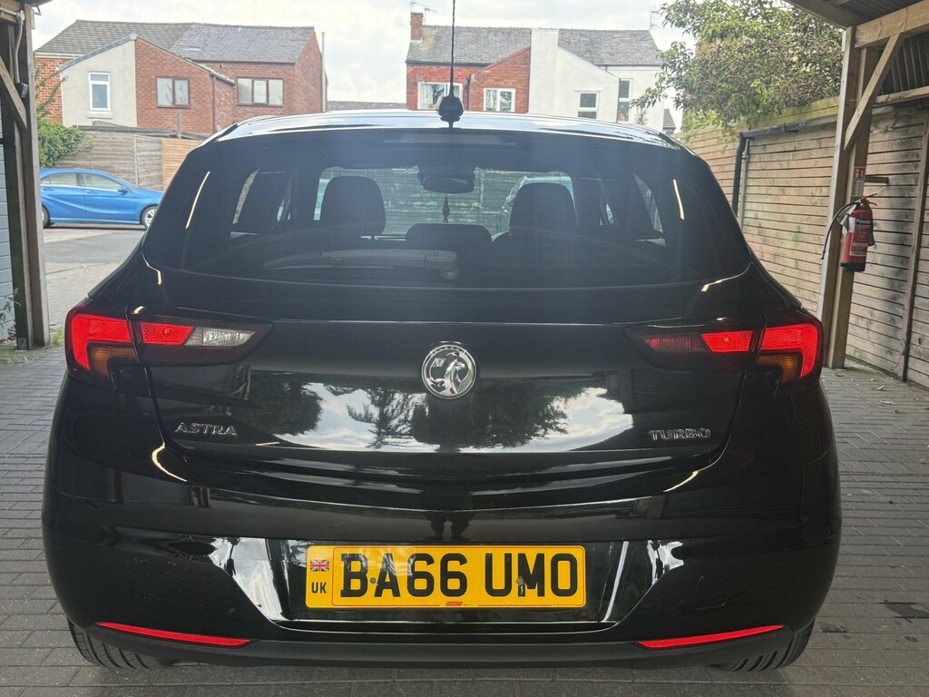 Vauxhall Astra Hatchback 1.4 I Turbo Sri 201766 BA66UMO Black #6