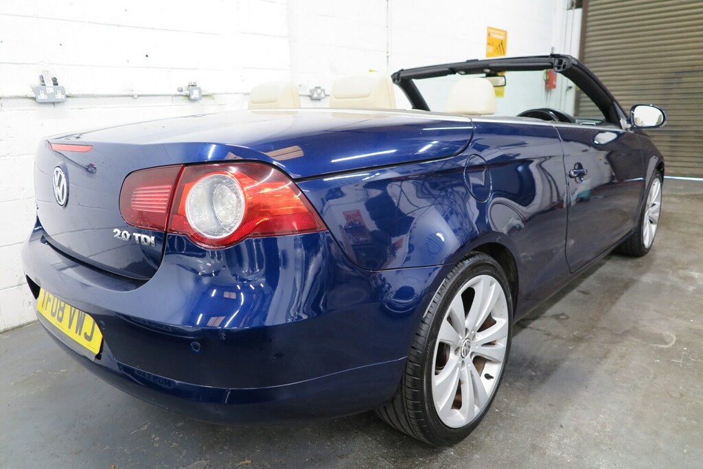 Volkswagen EOS 2.0 Tdi Sport Dsg Blue #5