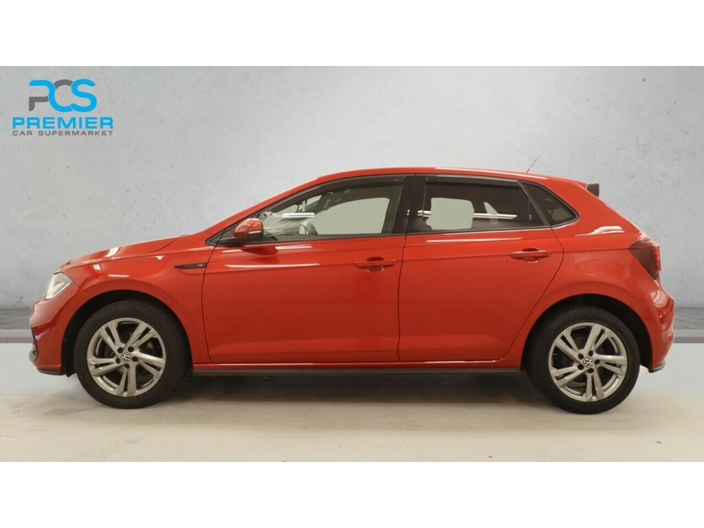 Volkswagen Polo Tsi R-line Red #6