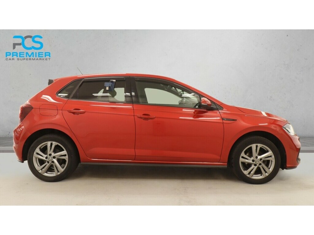 Volkswagen Polo Tsi R-line Red #5