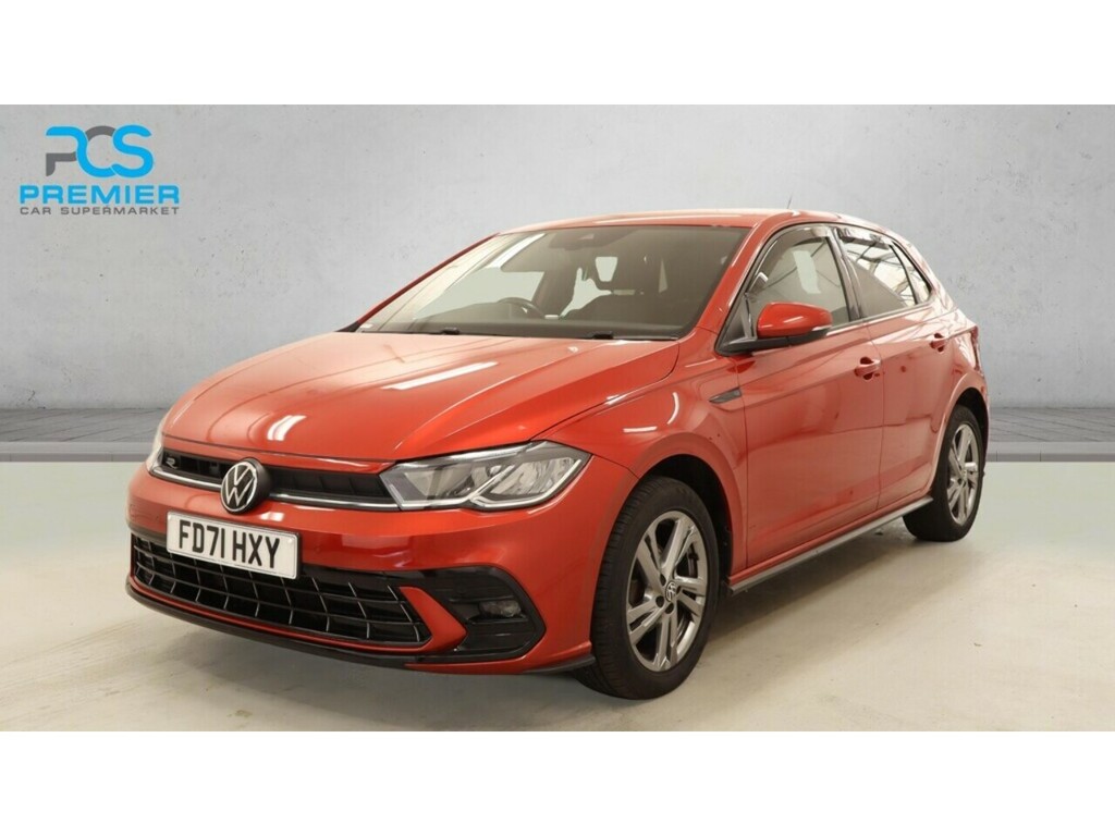Volkswagen Polo Tsi R-line Red #2