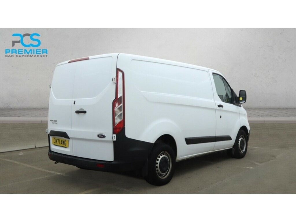 Ford Transit Custom 300 Ecoblue Leader CK71AWG White #4