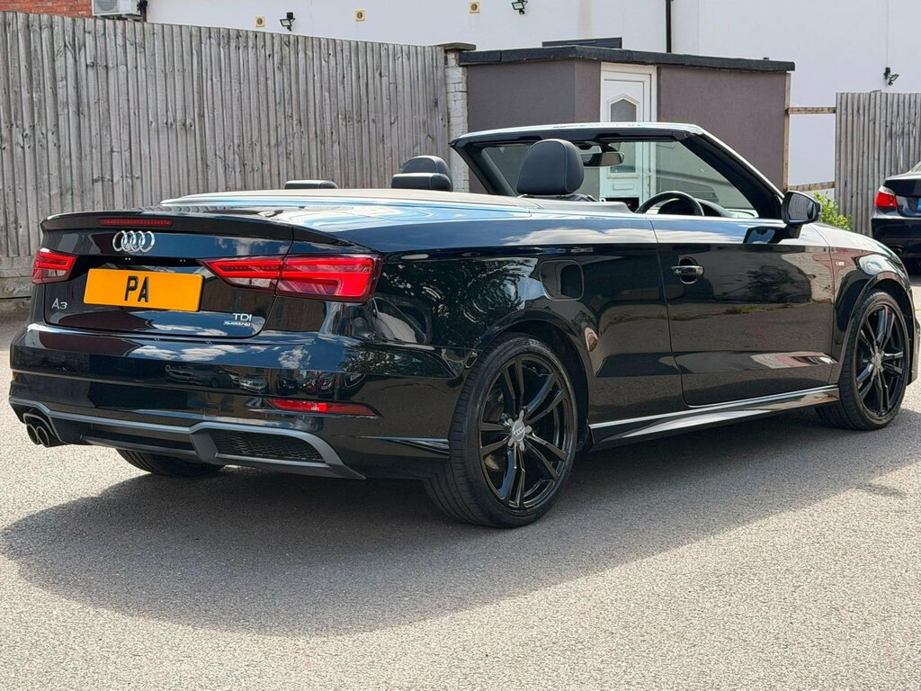 Audi A3 Cabriolet Cabriolet 2.0 Tdi Sport Euro 6 Ss Black #11