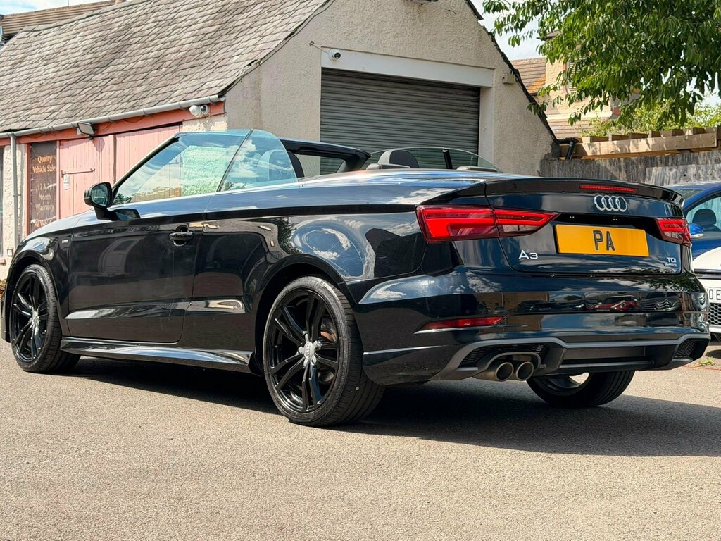 Audi A3 Cabriolet Cabriolet 2.0 Tdi Sport Euro 6 Ss Black #10