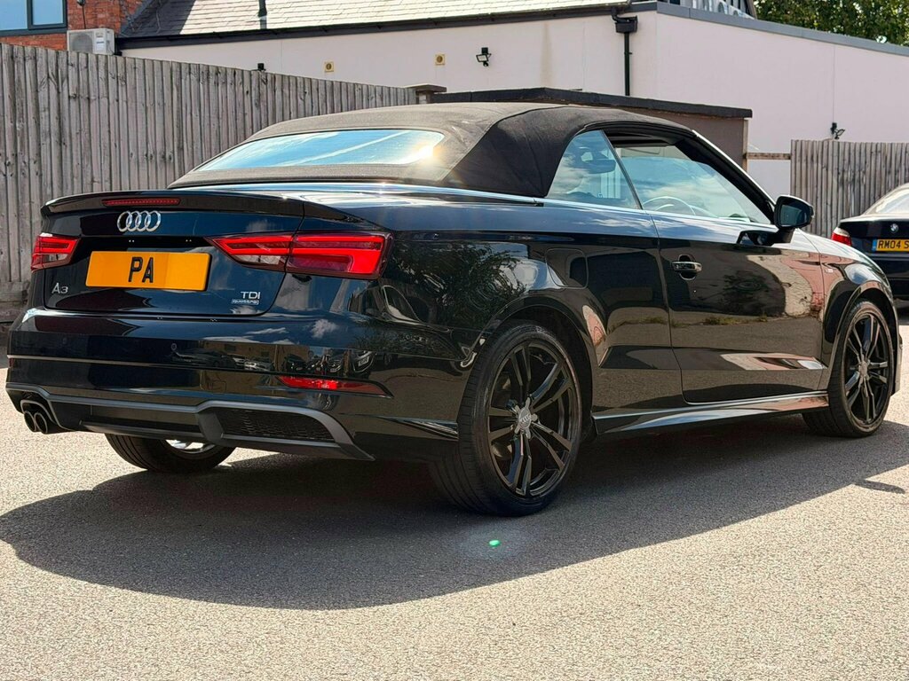 Audi A3 Cabriolet Cabriolet 2.0 Tdi Sport Euro 6 Ss Black #7