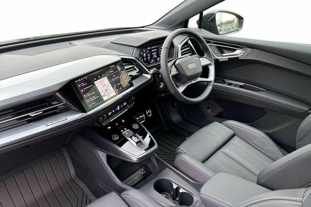 Audi Q4 E Tron S Line Sportback Black #5