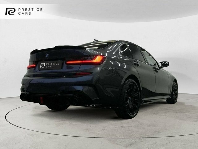 BMW 3 Series 320I M Sport Saloon EJ21KRK Silver #2