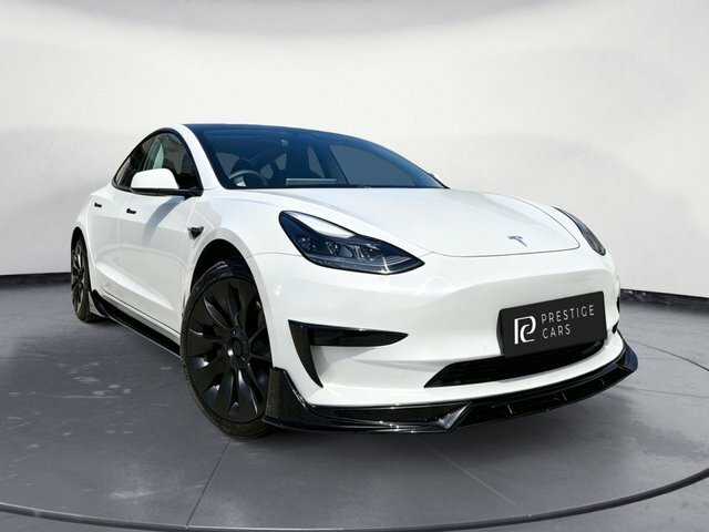 Tesla Model 3 Motor Long Range Saloon GF22CPX White #4