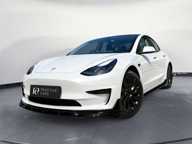 Tesla Model 3 Motor Long Range Saloon GF22CPX White #2