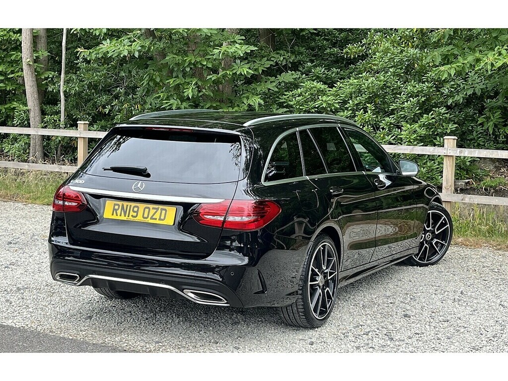Mercedes-Benz C Class C300 Amg Line Black #4
