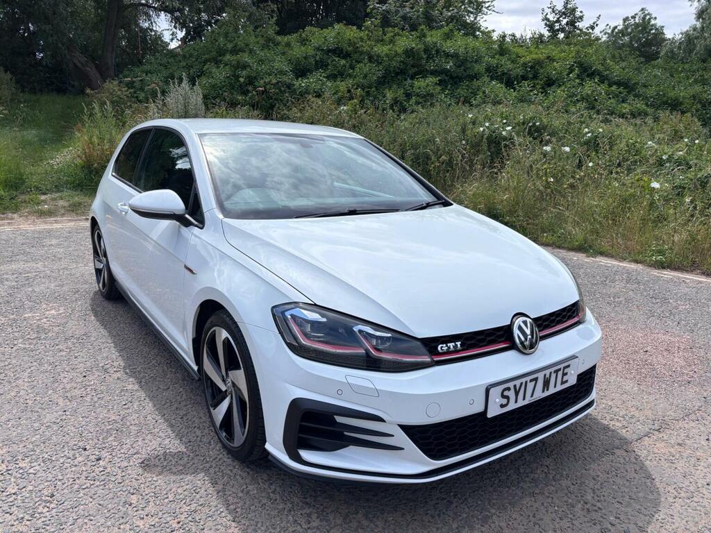 Volkswagen Golf Hatchback 2.0 Tsi Bluemotion Tech Gti Euro 6 Ss White
