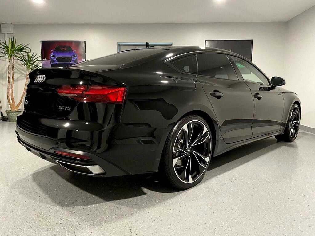 Audi A5 2.0 Tdi 35 Sport Sportback S Tronic Euro 6 S S Black #3