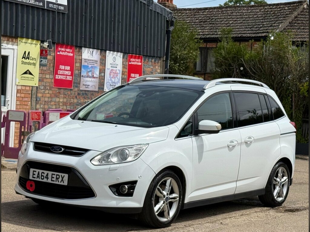 Ford Grand C-Max 1.6 Tdci Titanium X Euro 5 White #3