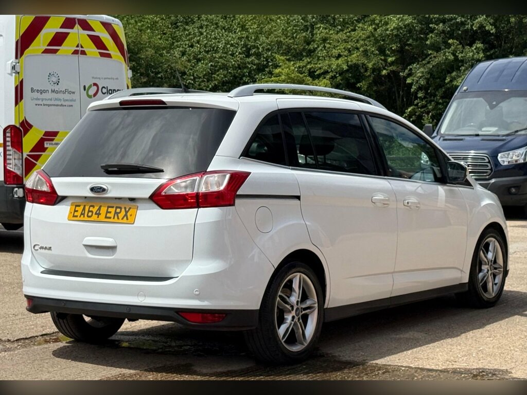 Ford Grand C-Max 1.6 Tdci Titanium X Euro 5 White #6