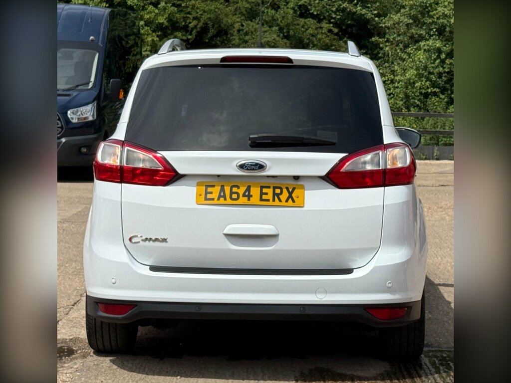 Ford Grand C-Max 1.6 Tdci Titanium X Euro 5 White #5