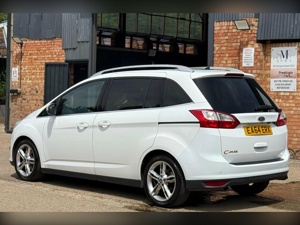 Ford Grand C-Max 1.6 Tdci Titanium X Euro 5 White #4