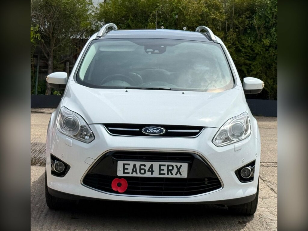 Ford Grand C-Max 1.6 Tdci Titanium X Euro 5 White #2