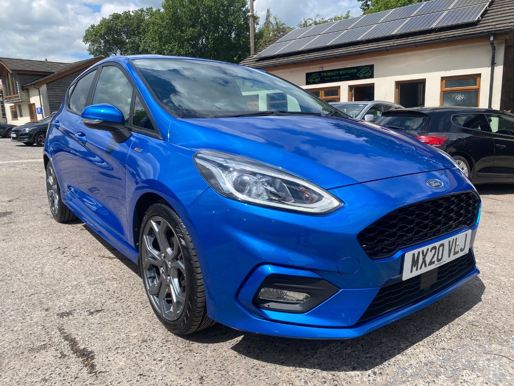 Ford Fiesta 1.0 Ecoboost 95 St-line Edition Blue