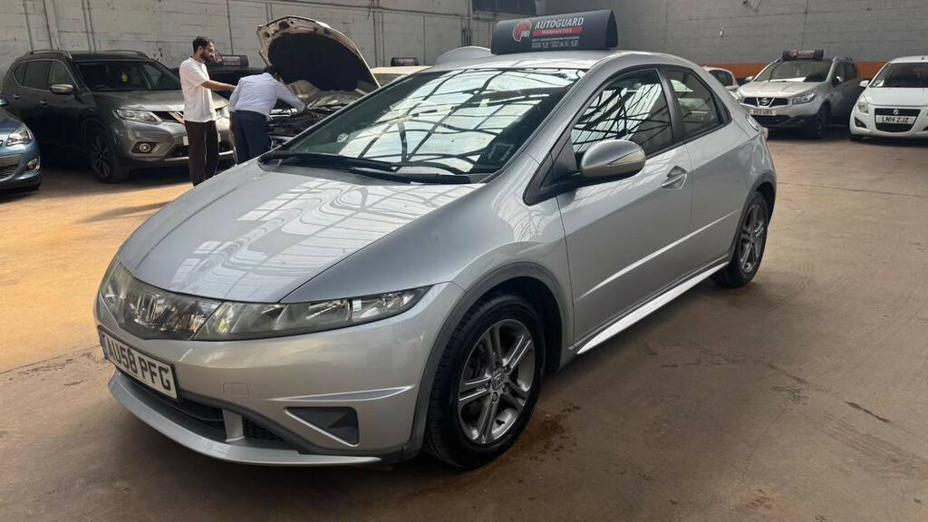 Honda Civic 2008 Honda Civicnbsp1.3 Ima Es Ulez Hy Black #7