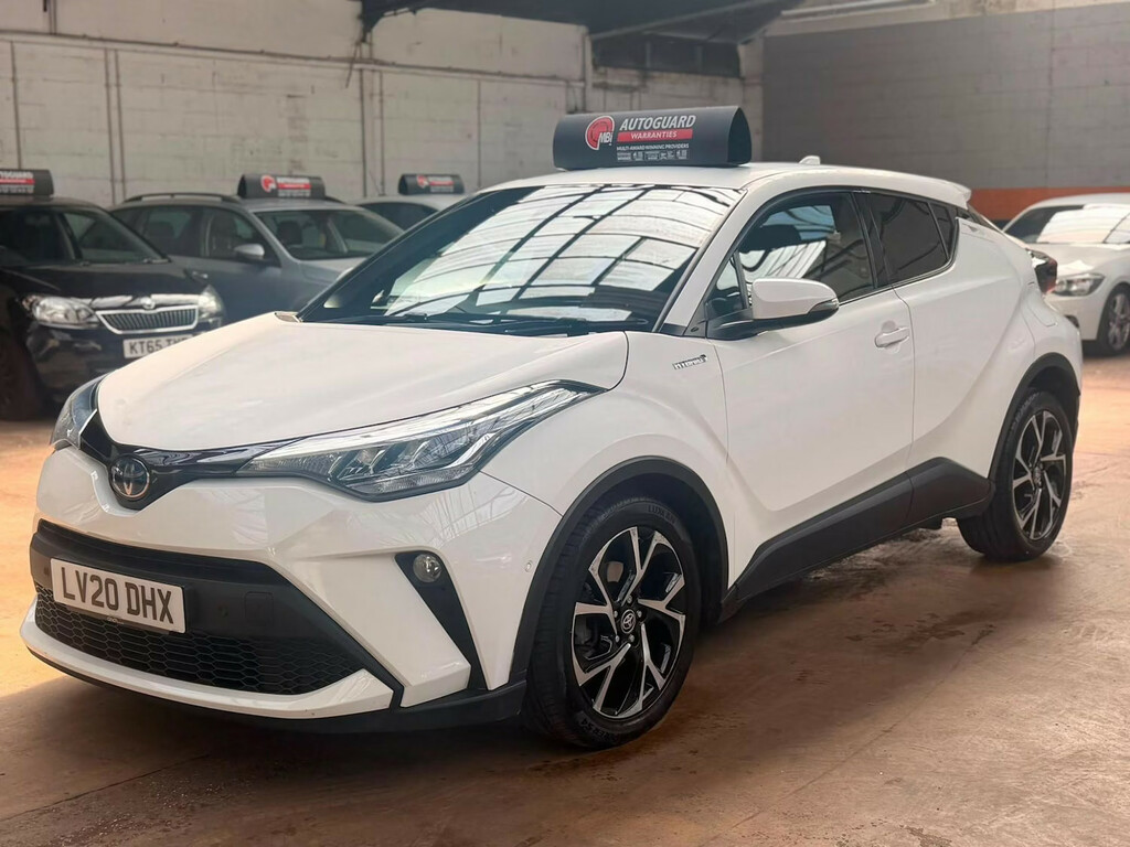 Toyota C-Hr 1.8 Hybrid Design Cvt Hatchback Electri White #3