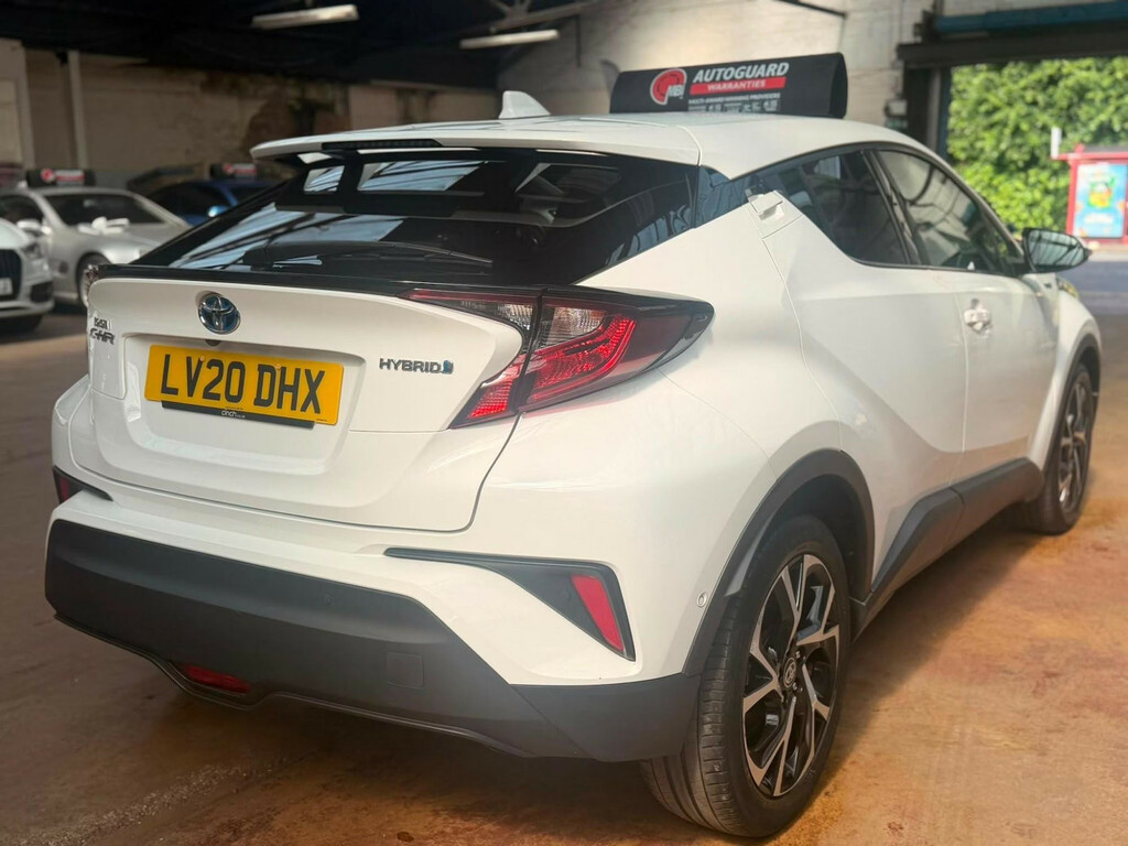 Toyota C-Hr 1.8 Hybrid Design Cvt Hatchback Electri White #6