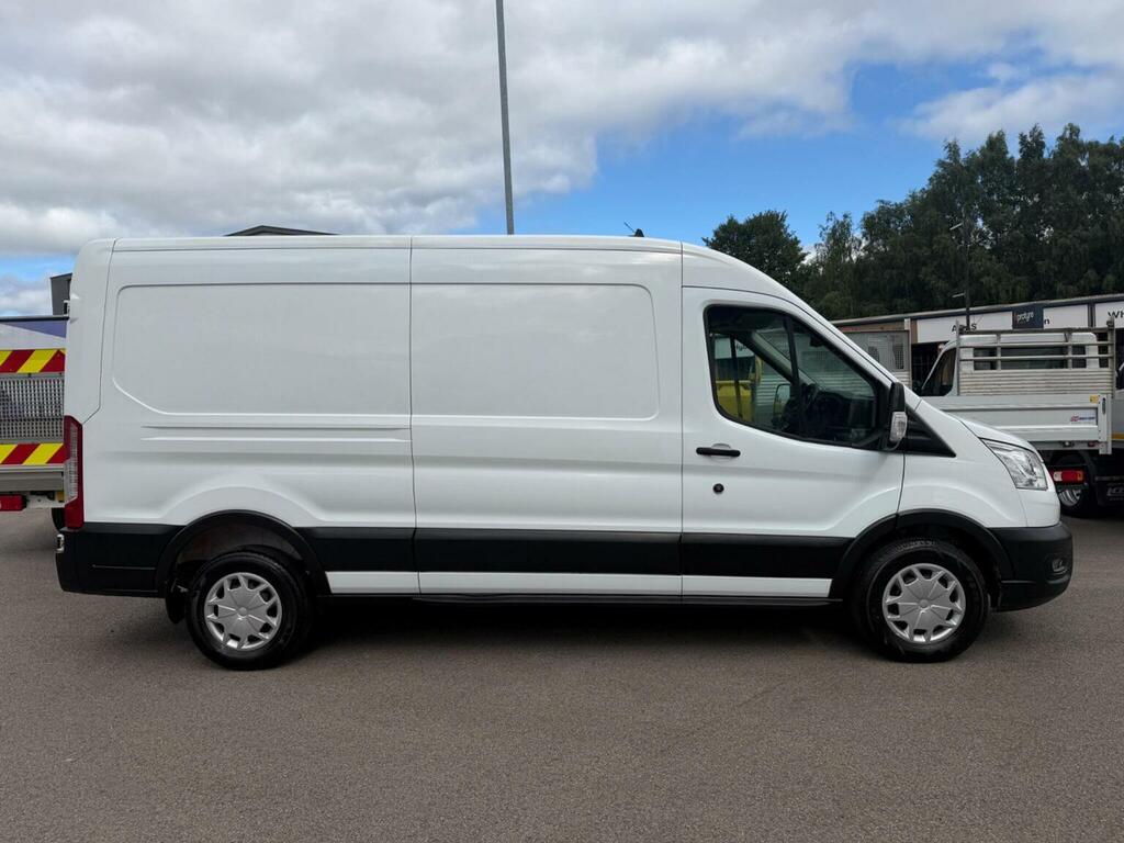 Ford Transit Custom Panel Van 2.0 350 Ecoblue Trend Fwd L3 H2 Euro 6 YR22CWY White #4