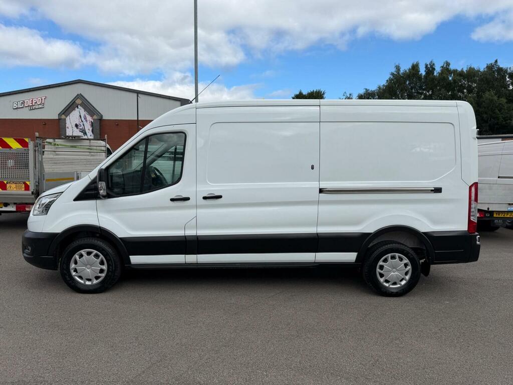 Ford Transit Custom Panel Van 2.0 350 Ecoblue Trend Fwd L3 H2 Euro 6 YR22CWY White #5