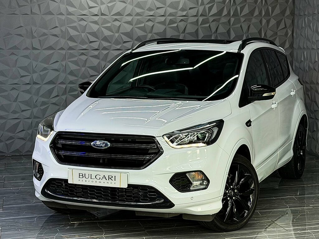 Ford Kuga Tdci St-line X Top Spec Fresh Service Mot U89 White