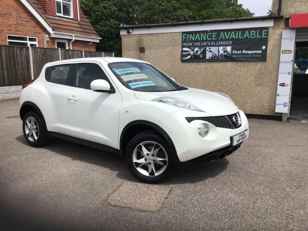 Nissan Juke Suv 1.6 Visia Euro 5 201313 VU13TTE White