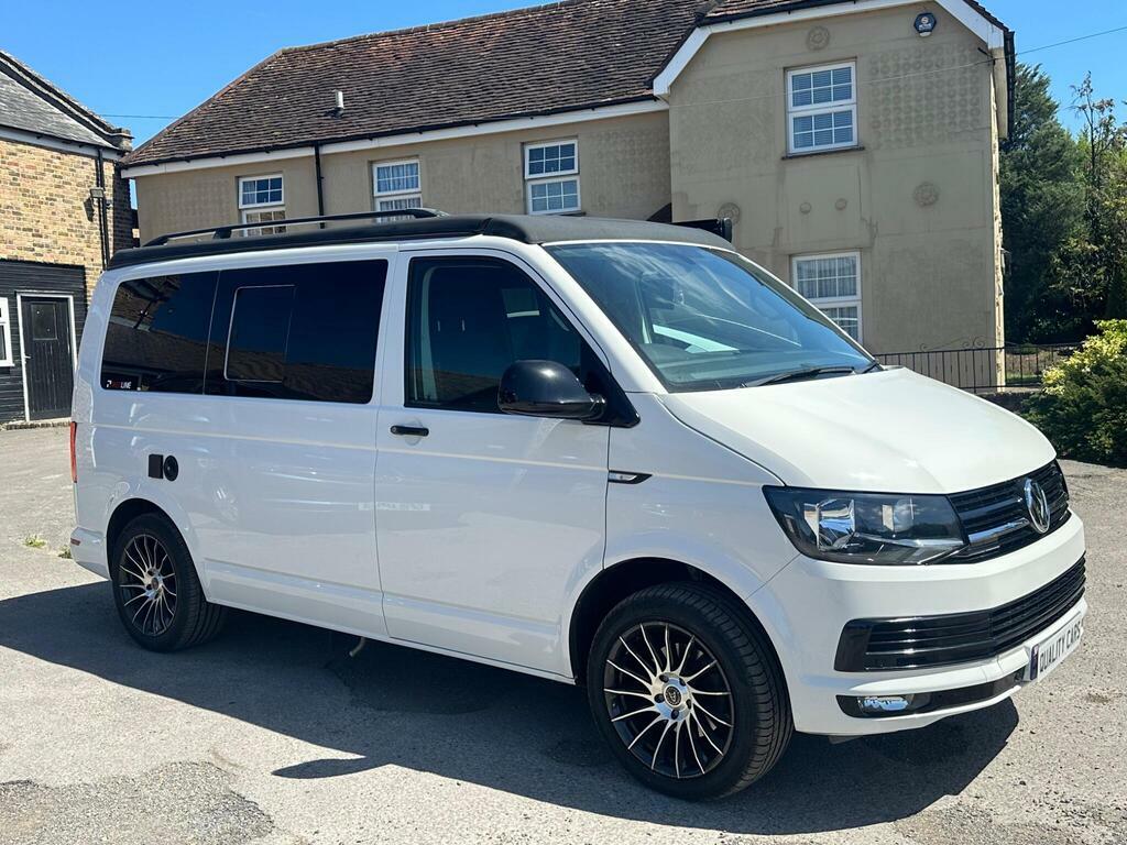 Volkswagen Campervan Swb Highline Campervan With A Reimo Awning Black #7