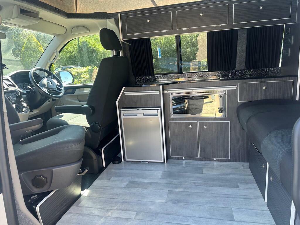 Volkswagen Campervan Swb Highline Campervan With A Reimo Awning Black #12