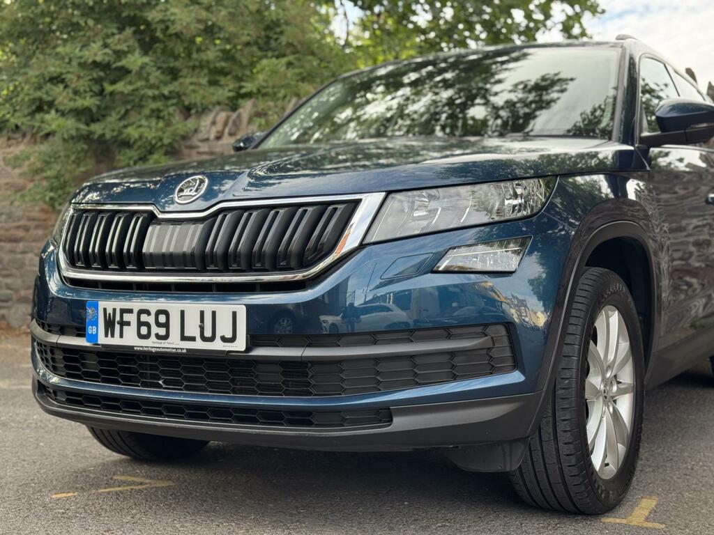 Skoda Kodiaq Se Blue #4