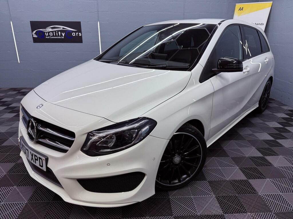 Mercedes-Benz B Class 1.5 B180d Amg Line Premium 7G-dct Euro 6 Ss 5 KS17XPD White