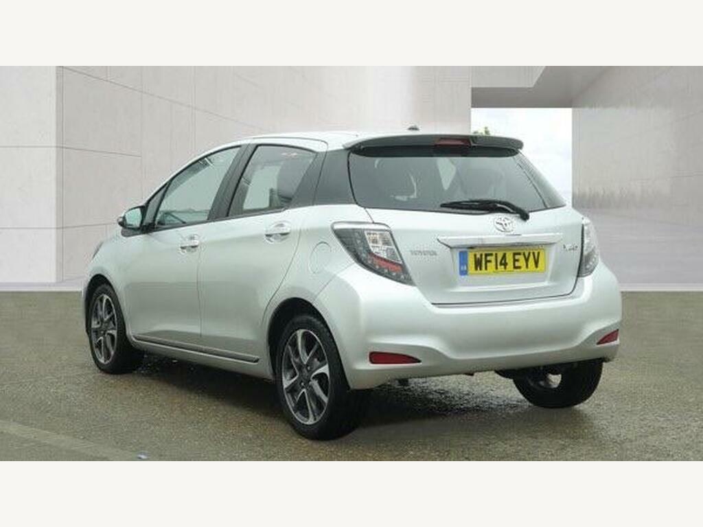 Toyota Yaris 1.33 Dual Vvt-i Trend Multidrive S Euro 5 Silver #3